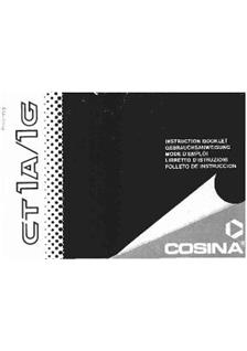 Cosina CT 1 G manual. Camera Instructions.